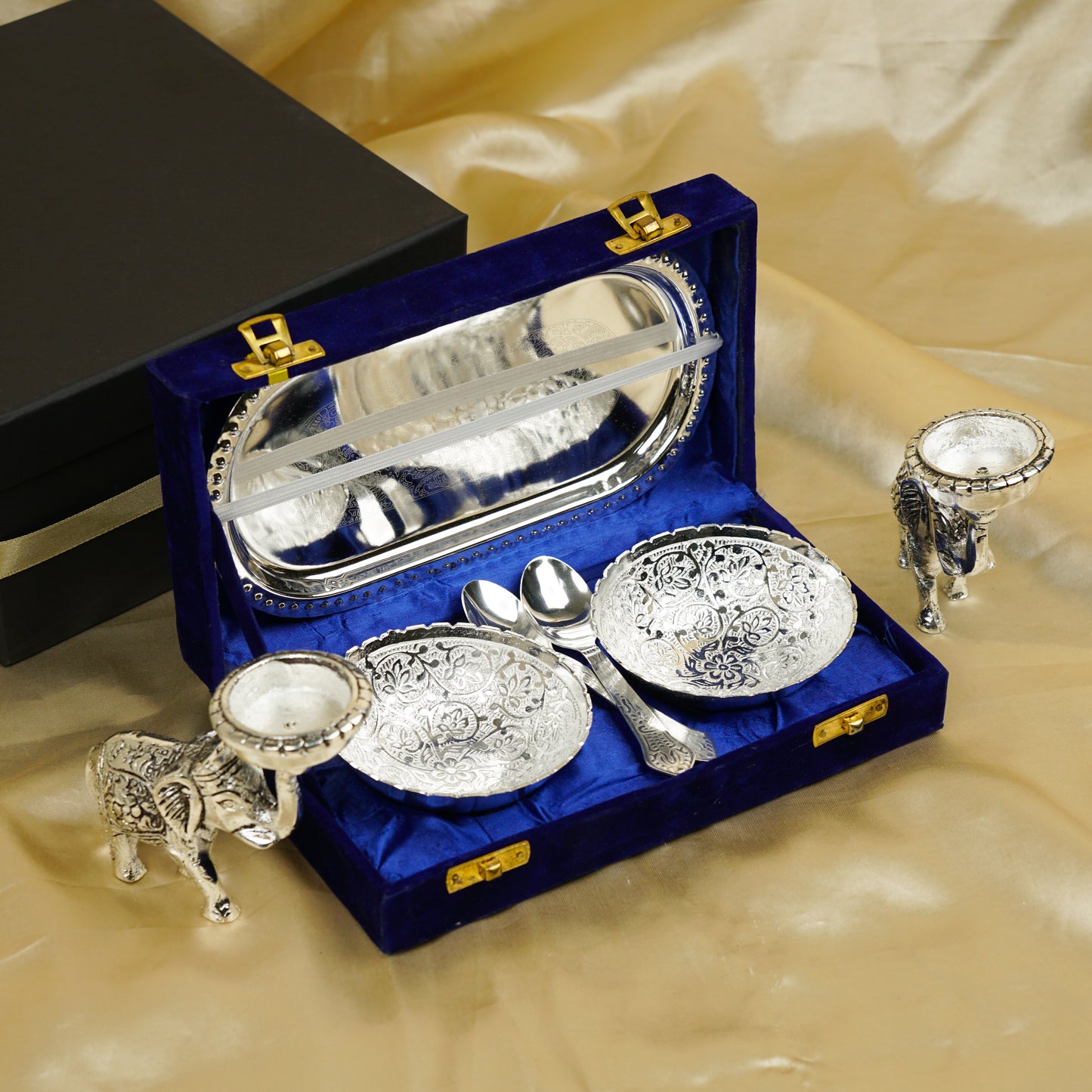 Silver Radiance Diwali Gift Set