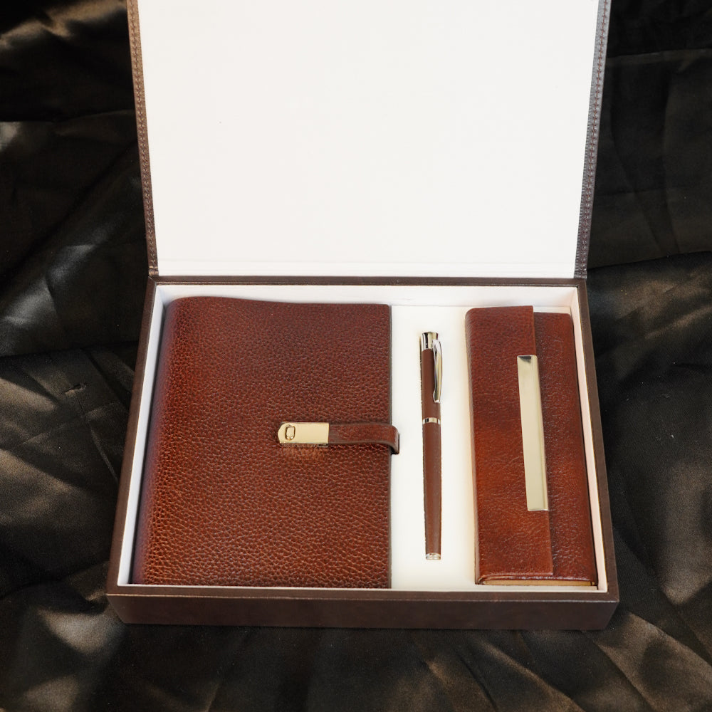 Executive Leather Gift Set