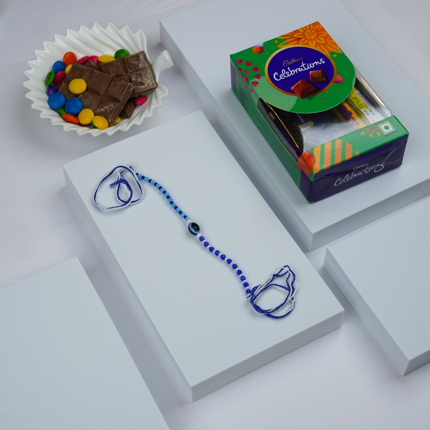 Evil Eye Rakhi & Gems Box