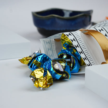 Evil Eye Rakhi & Truffle Candy Set