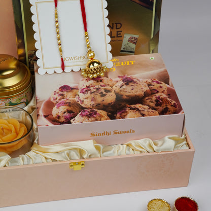 Bhaiya Bhabhi Rakhi Elegance Box