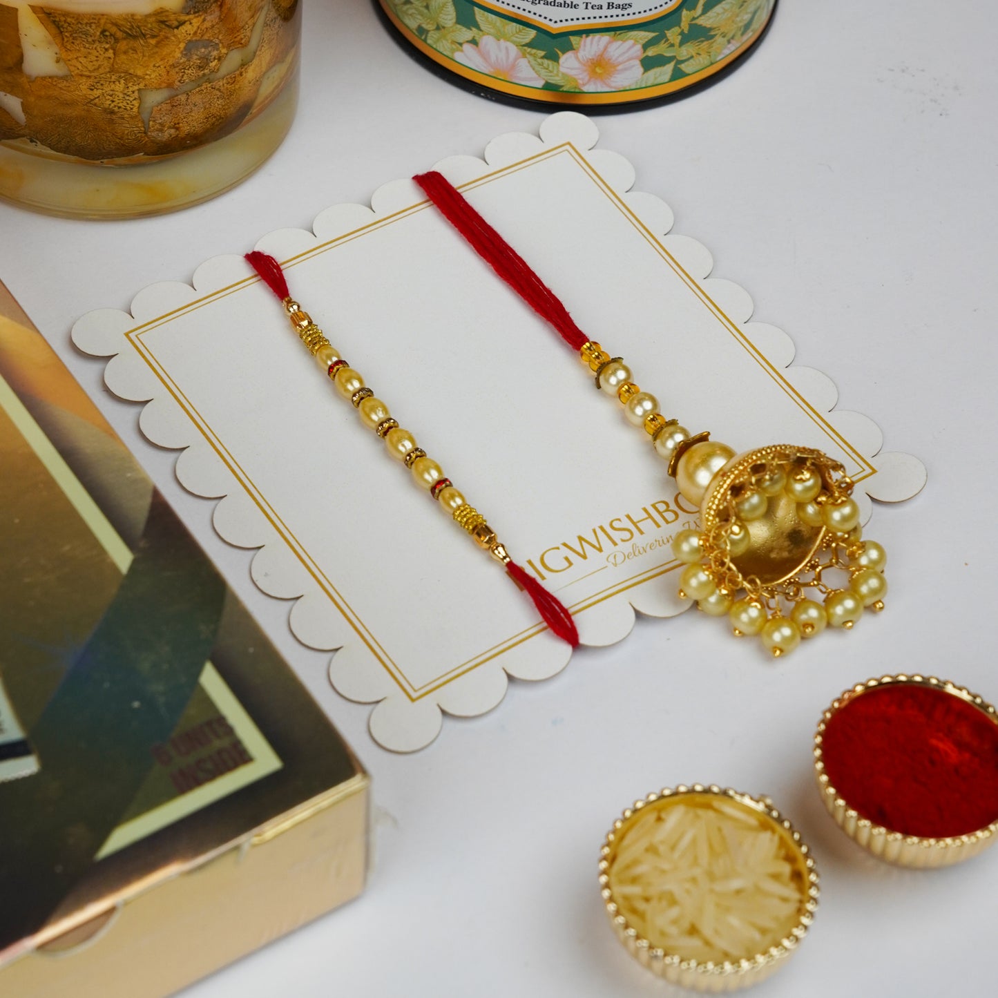 Bhaiya Bhabhi Rakhi Elegance Box