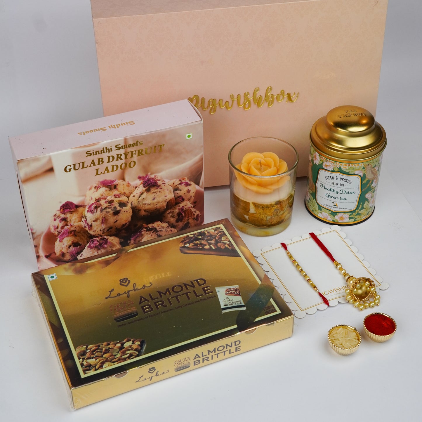 Bhaiya Bhabhi Rakhi Elegance Box