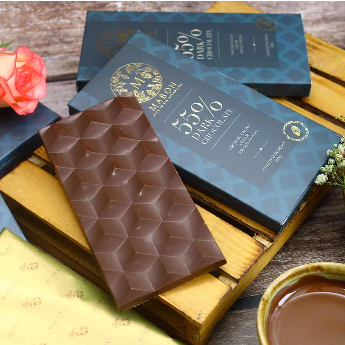 Mabon 55% Dark Chocolate Bar