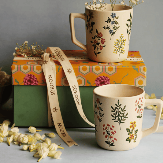 Sukoon Gül Mugs (Set of 2)