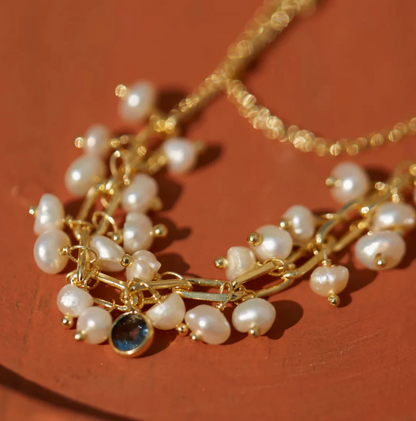 Manan Bianca Necklace - Pearl