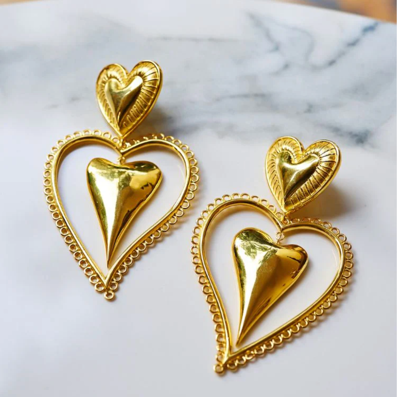 Eurumme Angel Heart Earrings