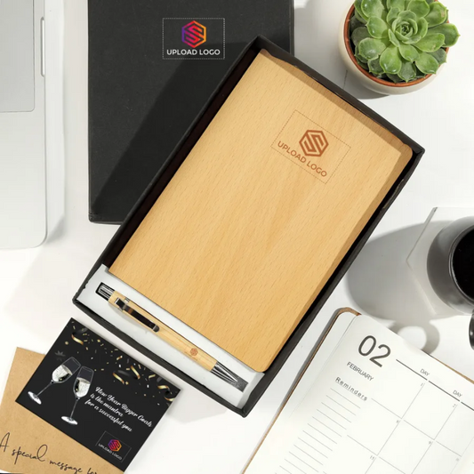 Wooden Diary Pen Combo