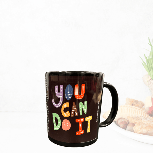 Motivated Black Mug