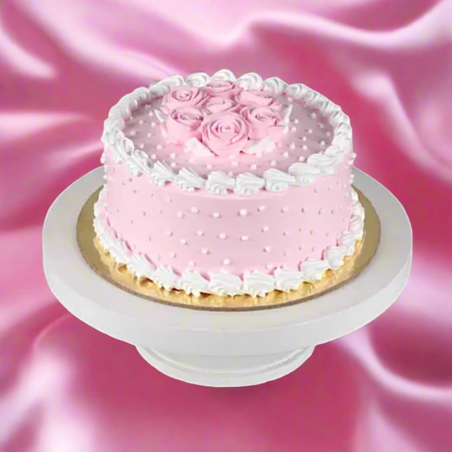 Roses On The Top Chocolate Cream Cake- Half Kg – Simla Sweets